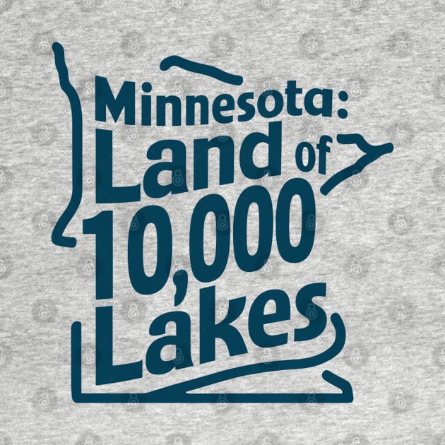 Minnesota Land of 10,000 Lakes by Moulezitouna